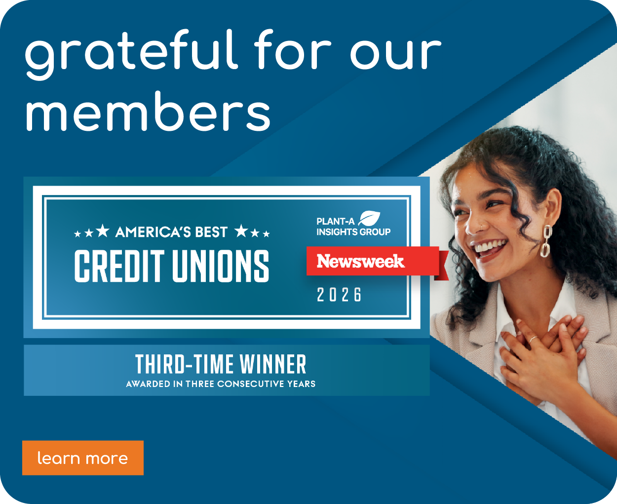 KCCU named as one of America's best credit unions